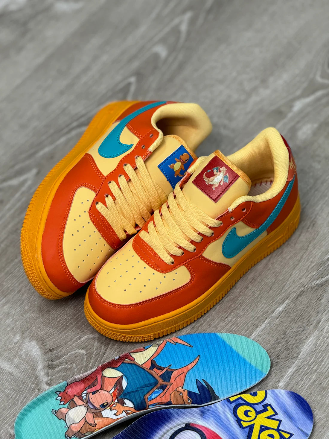 Nike Air Force One x Pokemon Blue Monkey Tenis