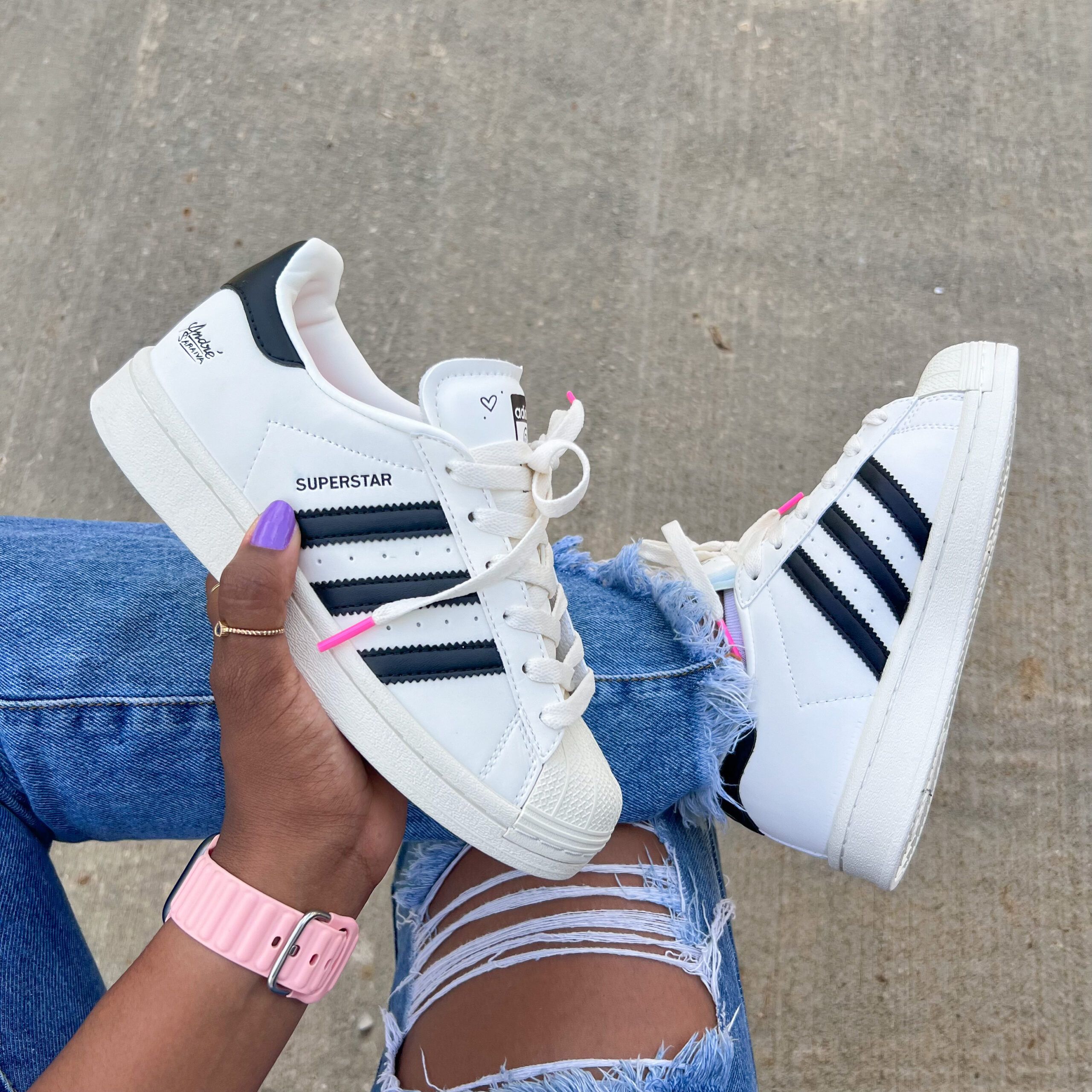 Adidas superstar blancas tumblr best sale