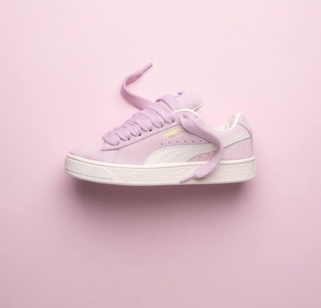 Puma Suede XL Pink Blue Monkey Tenis