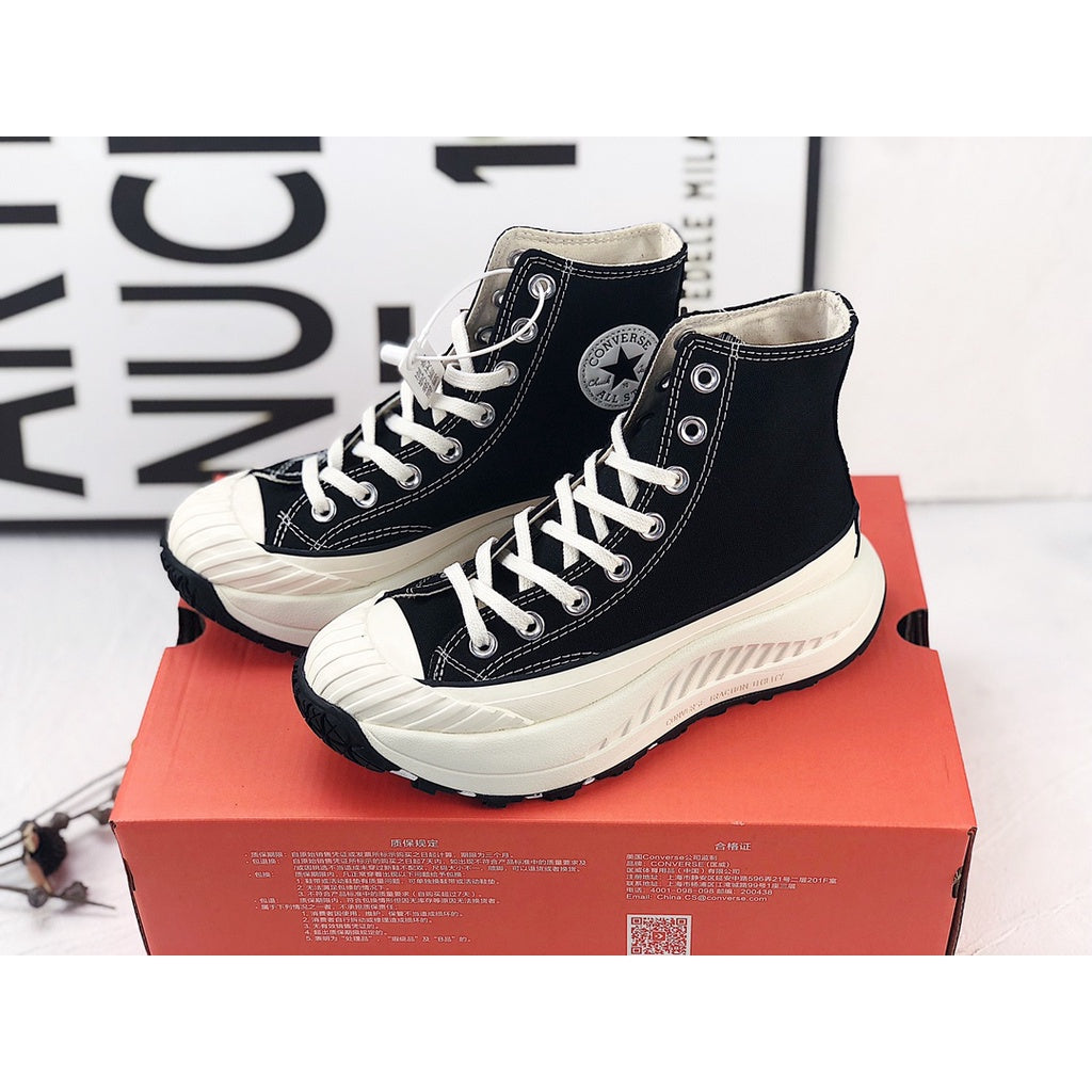 Converse Run Star Legacy 1970 AT-CX Alta " Blanco/Negro "