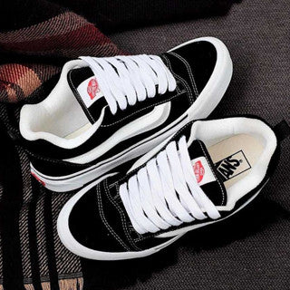 Vans Knu Skool Zapatillas Blancas Y Negras