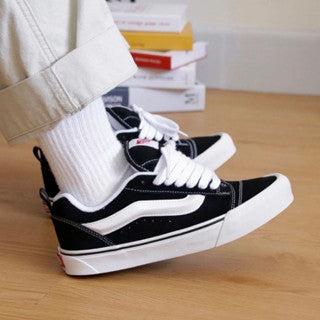 Vans Knu Skool Zapatillas Blancas Y Negras